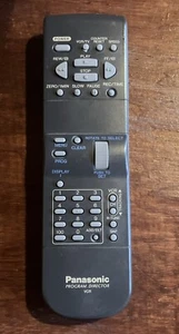 Mando a distancia Panasonic Program Director VSQS1411 VSQS1415 VCR - Imagen 1 de 3
