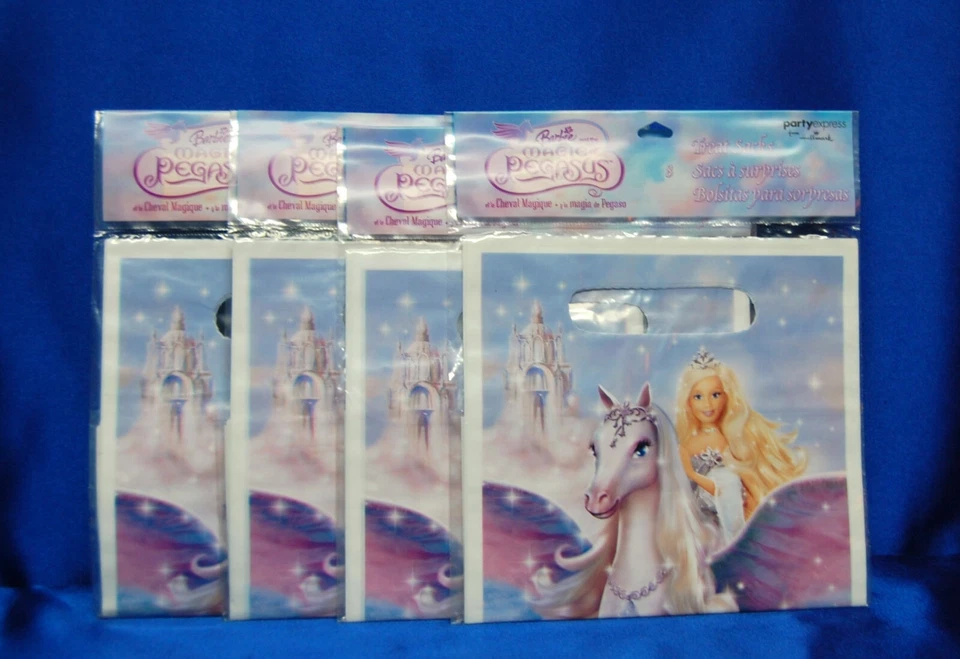 Bolsas de botín de fiesta Barbie y la magia de Pegaso elige tu talla  Foto 1 de 1