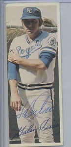 1970s ( 1X4) Color Team Issued? Photo Galen Cisco Royals Autograph - Picture 1 of 1