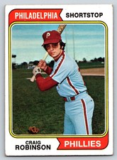 Topps 1974 Craig Robinson #23
