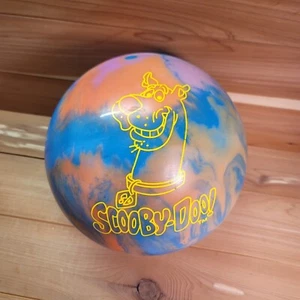 Scooby Doo Bowlingkugel 14 Pfund hergestellt in den USA Hannah Barbera Vintage Swirl Braunschweig - Bild 1 von 6