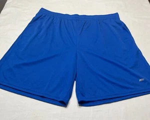 Amazon Essentials Men’s Stretch Training Shorts Blue Size XL - Picture 1 of 9
