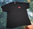 Welsh Dragon Navy XL Cotton T-Shirt