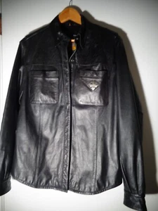 Harley Davidson Leather Jacket Snap Close, Womens Large - Picture 1 of 12