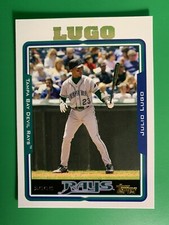 2005 Topps Julio Lugo #520 Tampa Bay Devil Rays