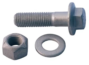 M8 METRIC COARSE FLANGE BOLT NUT AND WASHER HIGH TENSILE 10.9 GEOMET ZINC FLAKE - Picture 1 of 49