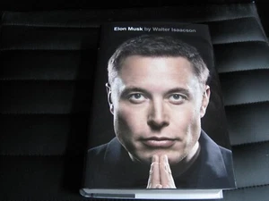 WALTER ISAACSON SIGNED - ELON MUSK LIMITED FIRST EDITION HARDCOVER SPACEX TESLA - Picture 1 of 14