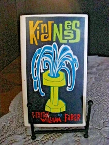 Kindness Leather pocket book by Frederick W. FABER 1964 RARE Templegate Belgium - Imagen 1 de 3