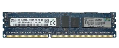 SK Hynix 8GB (1x8GB) ECC REG Server RAM PC3-12800R DDR3-1600 HMT41GR7AFR4A-PB - Image 1 of 2