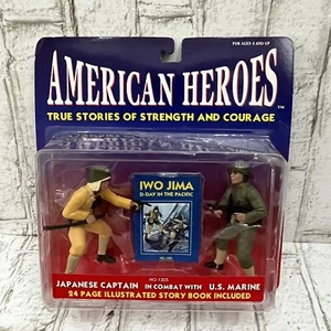 Vintage American Heroes Japanese Captain in Combat w/ US Marine Action Figure - Picture 1 of 5