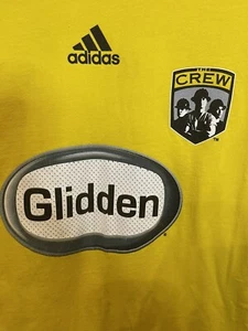 Adidas MLB Columbus Crew Ohio South gelb Langarm Trikot Erwachsene Medium - Bild 1 von 4