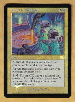 Foil -  Riptide Replicator  (Onslaught,  Rare,  English,  2002) NM - Image 1 of 2