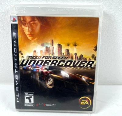 Need for Speed Undercover (PlayStation 3 2008 PS3) w/ Manual - Image 1 of 3