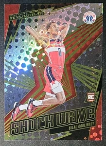 Bilal Coulibaly 2023-24 Panini Revolution SHOCK WAVE Rookie Insert Card (no.24) - Picture 1 of 2