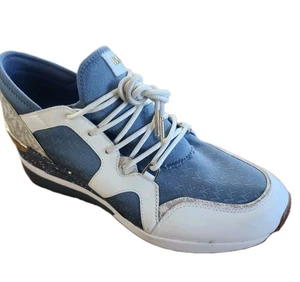 Zapatillas deportivas Michael Kors Liv Trainer delineadas de jacquard zapatos de mezclilla precio de venta sugerido por el fabricante 165 USD - Imagen 1 de 12