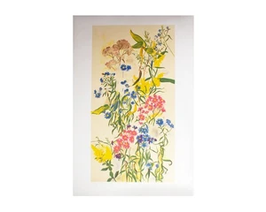 Dorothy Dennison "Wild Asters" Lithographie der Blumen - Bild 1 von 6
