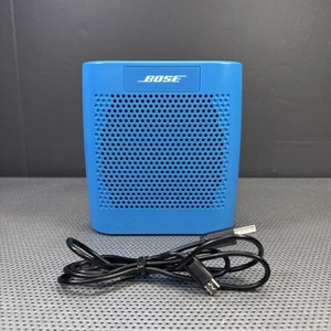 BOSE Soundlink Color Model 415859 Bluetooth Portable Speaker Aquatic Blue Tested - Picture 1 of 7