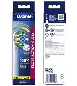 Oral-B Braun Floss Action Toothbrush Heads Refill - Pack Of 5. Freeship - Picture 1 of 1