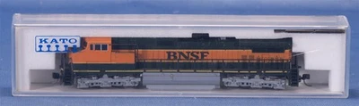 N Kato 176-3803 BNSF GE C44-9W Unnumbered - Tested-Runs Good - Image 1 of 4