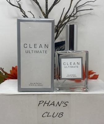 Clean Ultimate 2,14 OZ Eau de Parfum Spray Floral Verde Perfume para Mujeres y Hombres Foto 1 de 4