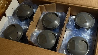 Juego de pistones y cilindros Mahle PS98-014 Porsche 911 3,0 L / 3,2 L 10,2:1 nuevo genuino Foto 1 de 4