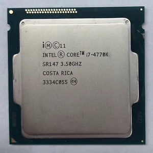Intel Core i7-4770K 3.50GHz 4 Core 8 Thread LGA-1150 SR147 - Picture 1 of 1