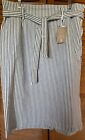 J.Crew Denim, Women's 32 Striped Belted Skirt, Fair Trade, New With Tags
