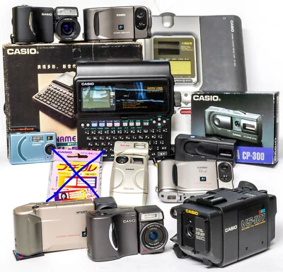 Lot of 10 Casio ZR-1 Petit Colle Camera OV-10 QV-11 LimitedEdition Parco CP-300! - Image 1 of 4