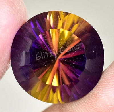 Natural Flawless Bi-Color Ametrine 21.95 Ct Certified Gemstone From Bolivia - Image 1 of 4