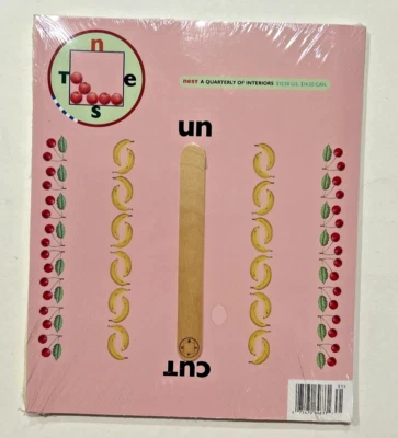 NEST A Quarterly of Interiors Spring 2003 NEW SEALED MAGAZINE UNCUT ISSUE #20 - Image 1 of 4