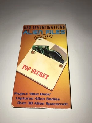 UFO Investigations - Alien Files (VHS, 2000) - Image 1 of 4