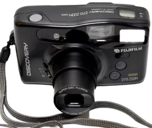 Fujifilm Discovery 270 Zoom 35mm Point & Shoot Film Camera For Parts - Picture 1 of 8
