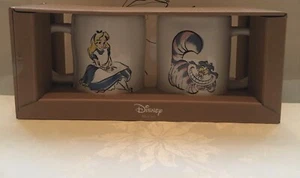 Disney ALICE IN WONDERLAND Mug Set Color White Brand New Original Package - Picture 1 of 4