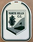 Sac de golf North Hills CC Tag 1910 PA Ron Rolfe PGA Pro vintage country club