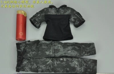 Uniforme para DAMTOYS SF002 GHOST SERIE TITANES PMC Frank Casey Figura Escala 1/6 Foto 1 de 2