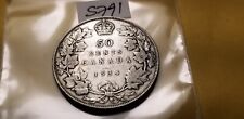 Canada Rare 1934 Silver 50 Cent Id30.