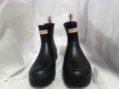 NewOther_HUNTER Women's Rain Boot, Black, 9 US_Black_Sz9 - Image 1 of 4