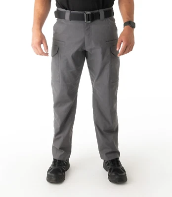 PANTALONE CARGO TATTICO NUOVO SENZA ETICHETTE FIRST TACTICAL 30x30 UOMO V2 114011 GRIGIO LUPO 30x30 - Immagine 1 di 4