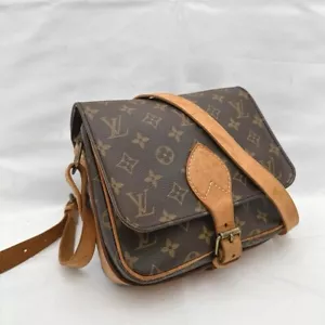 Louis Vuitton Cartouchiere MM M51253 Monogram Shoulder Bag - Picture 1 of 9