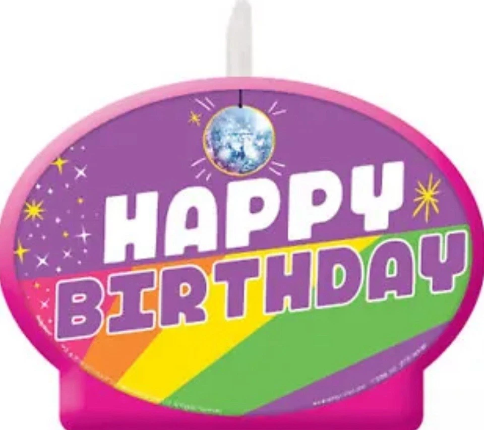 VELA PASTEL GATITO UNICORNIO MARIPOSA ARCO IRIS ~ Suministros Fiesta Cumpleaños Decoración Foto 1 de 1