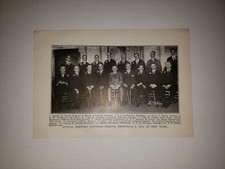 Barney Dreyfuss Home Run Baker Charles Ebbets 1914 Annual Meeting Picture
