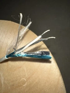 1000'-24 AWG-1PR STR TC SHLD LO-CAP CL3R. Shielded Twisted W/Drain Wire /Pow Lim - Picture 1 of 3