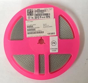 x4000pcs **NEW** YAGEO RL2512FK-07R75, Resistor Thick Film R75 Ohm 1% 1W - Picture 1 of 2