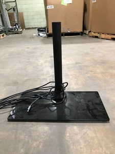 VIV DESK MOUNT FOR DUAL LED/LCD MONITORS - BLACK - 21Hx20W in - Picture 1 of 7