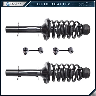 For 2000 2001 Volkswagen Beetle Golf Jetta Front Struts & Coil Springs Sway Bar - Image 1 of 4