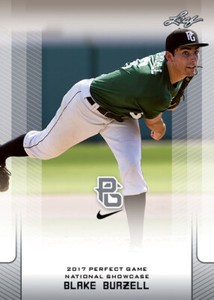 10-Count Lot Blake Burzell 2017 Leaf Perfect Game NIKE All-American Rookies