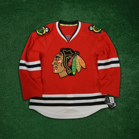 Chicago Blackhawks Reebok Authentic On-Ice Team Issued 3rd Red Jersey Cover