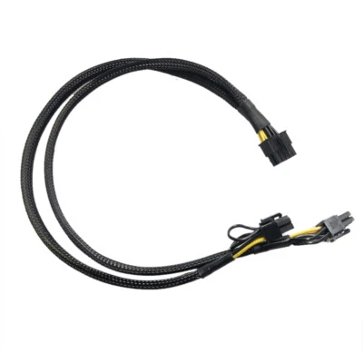 For HP Proliant ML350 G6 Server (6+2) Pin PCI-E Power connector Cable 50CM tocn - Image 1 of 4