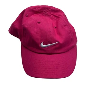 Nike 4-6X Flex Fit Hat Cap Baseball Swoosh Child Kid Youth Girl Pink & White - Picture 1 of 8