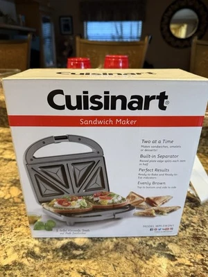Sandwichera Cuisinart WM-SW2N1 nueva con etiquetas Foto 1 de 3